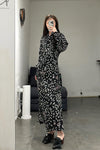 SAMUEL GUI YANG Long Skirt AW22DR01-2 Petals AW22DR01
